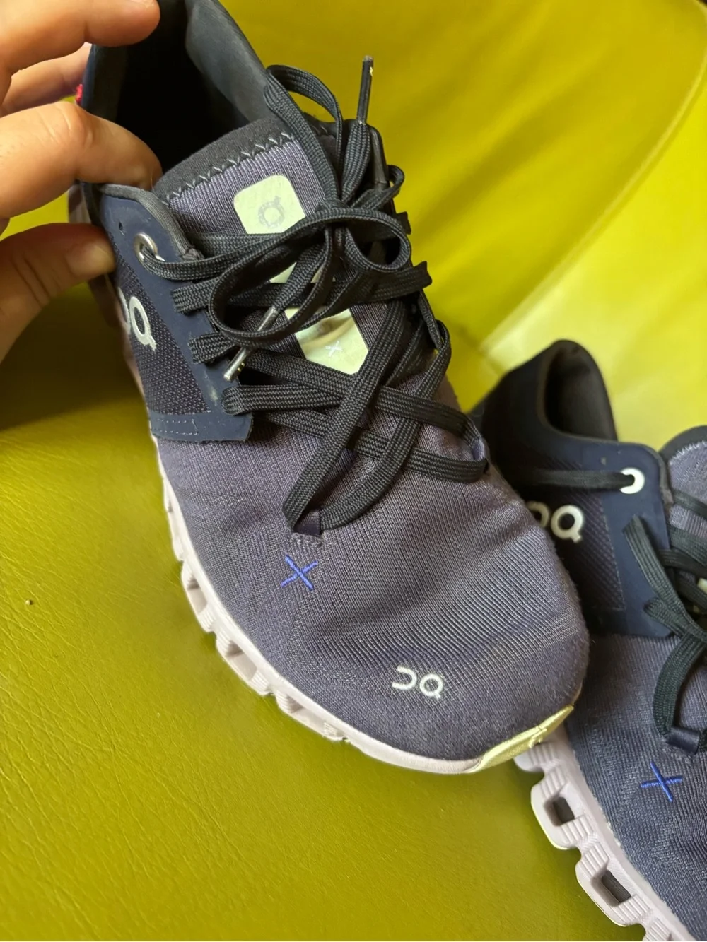On Cloud X Running Training Shoes Navy Blue Women’s 6.5 CloudTec